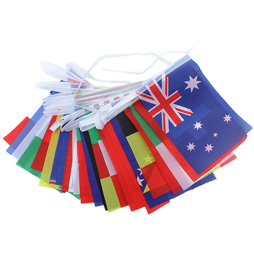 1 Set World International Flags Flags String Pendant World Flags String String Country Flags