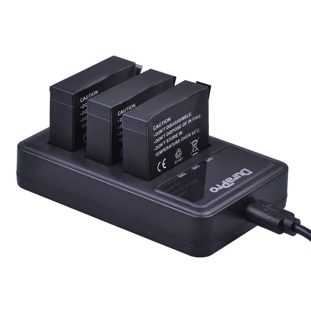1680Mah Ahdbt-401 Batteria Ahdbt401 Ahdbt 401 Bateria + Caricabatterie Per Gopro Hero 4 Batterie Gopro Hero 4 Silver, Hero 4 Black