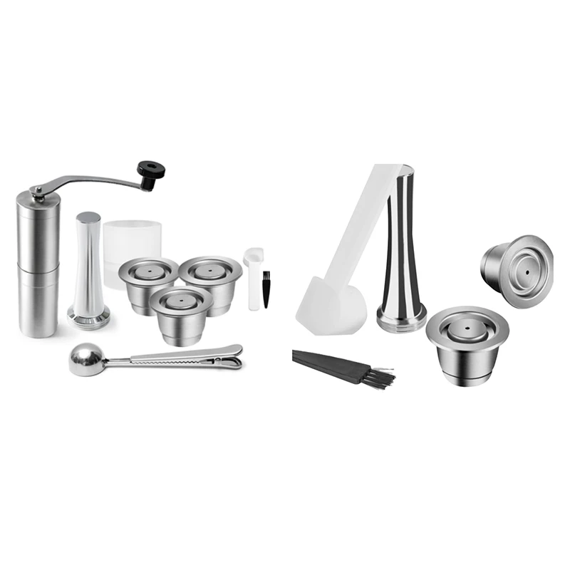 Tamper Per Capsule Di Caffè Ricaricabile Per Cialde Di Caffè Riutilizzabili Nespresso Parti Di Coffeeware Per Barista Espresso Maker-B