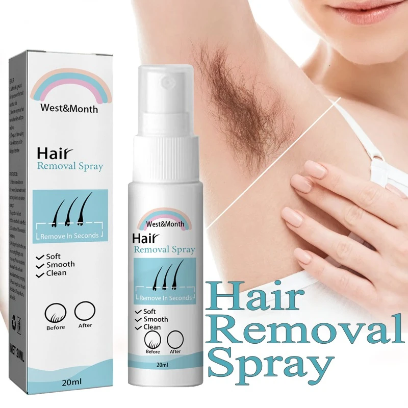 Depilazione Rapida Ascelle Corpo Parti Intime Umidità Delicato Non Irritante Depilazione Indolore Spray Depilatorio Permanente