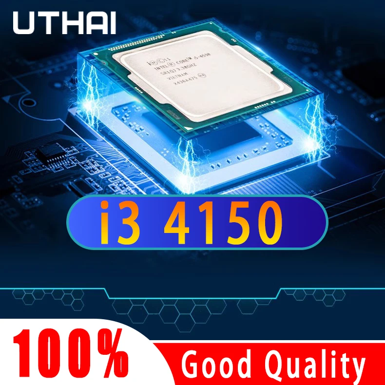 Smontaggio Usato Per Cpu Intel Core I3 4150 Dual-Core 3.5Ghz 3Mb Di Cache Lga1150 I3 4150 Processore
