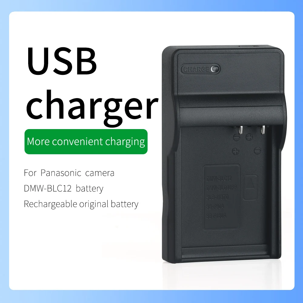 Per Fotocamera Panasonic Blc12 Caricabatteria Dc-G91P Dc-G95,Dc-G95H Dc-G99,Dc-G91,Dc-G91H,Dc-G90P Dc-G90 Dc-Fz1000 Ii,Dc-Fz1000M2
