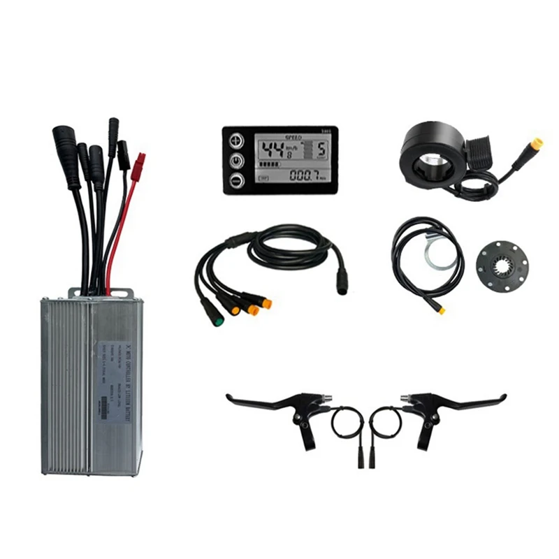 36V 48V 1000W Controller E-Bike 30A Controller Brushless A Onda Sinusoidale Controller E-Bike Con Display S866 Display E-Bike Light Display