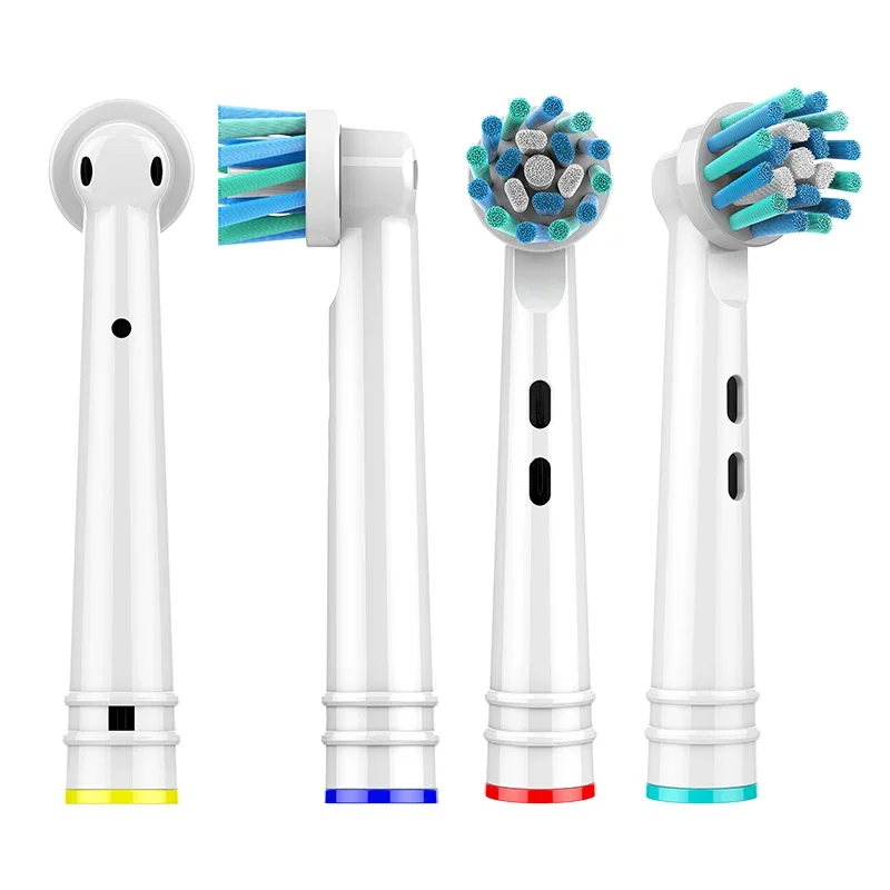 Testine Di Ricambio Adatte Per Braun Oral B Compatibili Con Oral-B Pro 1000/2000/3000/5000/6000 Spazzolino Intelligente E Geniale