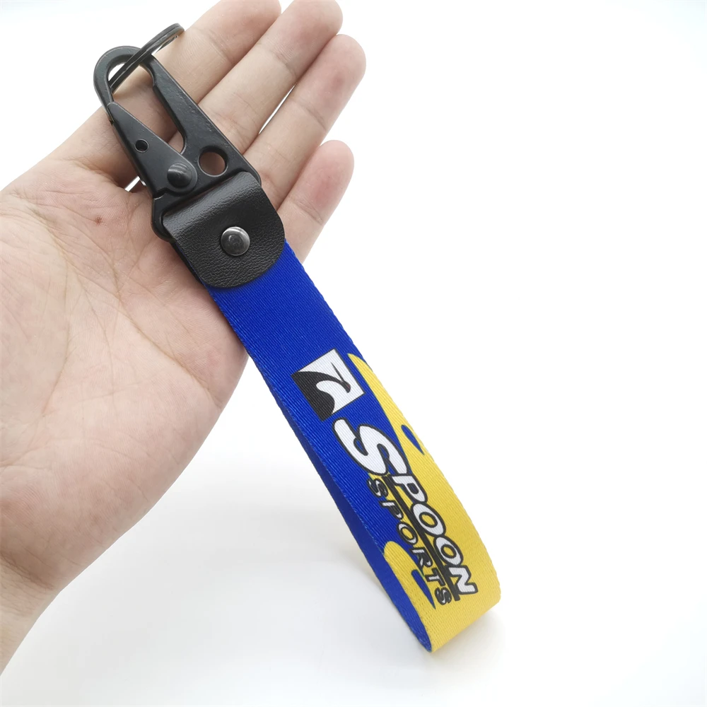 Jdm Wristband Car Portachiavi Portachiavi Portachiavi Per Cucchiaio Honda Civic Typr R Fit Gk5 Accord S2000 K Auto Uomo Gadget Accessori Auto