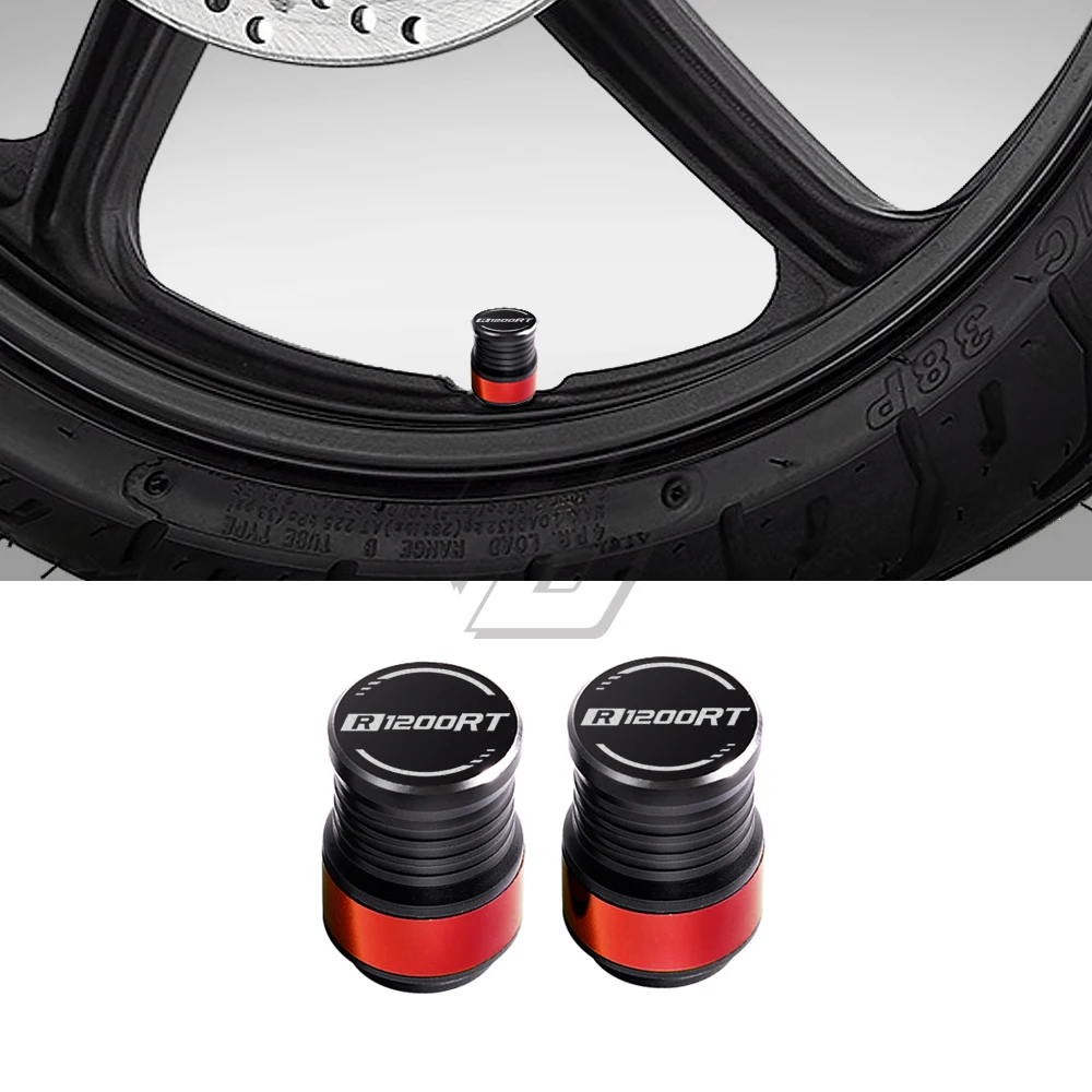 For Bmw Motorrad R1200Rt Rim -Cnc Aluminum Motorrad Motorcycle Wheel Tire Valve Caps Cover Cnc 5 Color