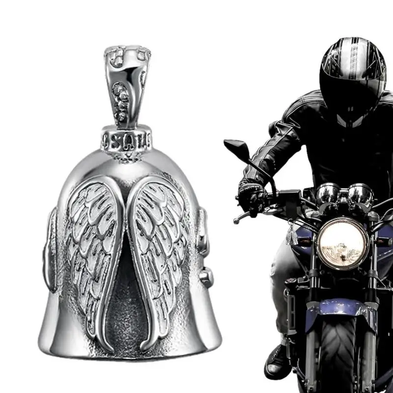 Moto Guardian Bell Angel Riding Bell Lucky Bell Angel Wing Knight Bell Moto Riding Guardian Bell Accessori
