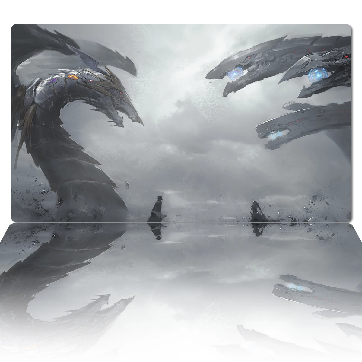 Yugioh Cyber End Dragon Playmat Rainbow Dark Dragon Tcg Mat Tappetino Da Gioco Per Carte Collezionabili Tappetino Da Gioco Da Tavolo Ccg Tappetino Per