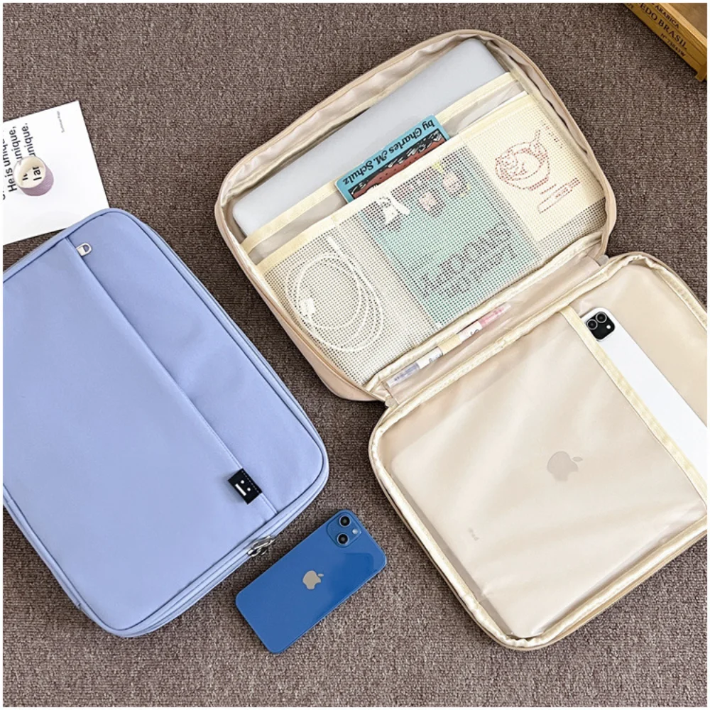 Cute Laptop Sleeves Tablet Ipad Case 11 13.3 15 Pollici Per Ipad Pro 9.7 10.2 10.5 11 Pollici Macbook Air M1 Xiaomi Pad 5 Borsa Per Notebook