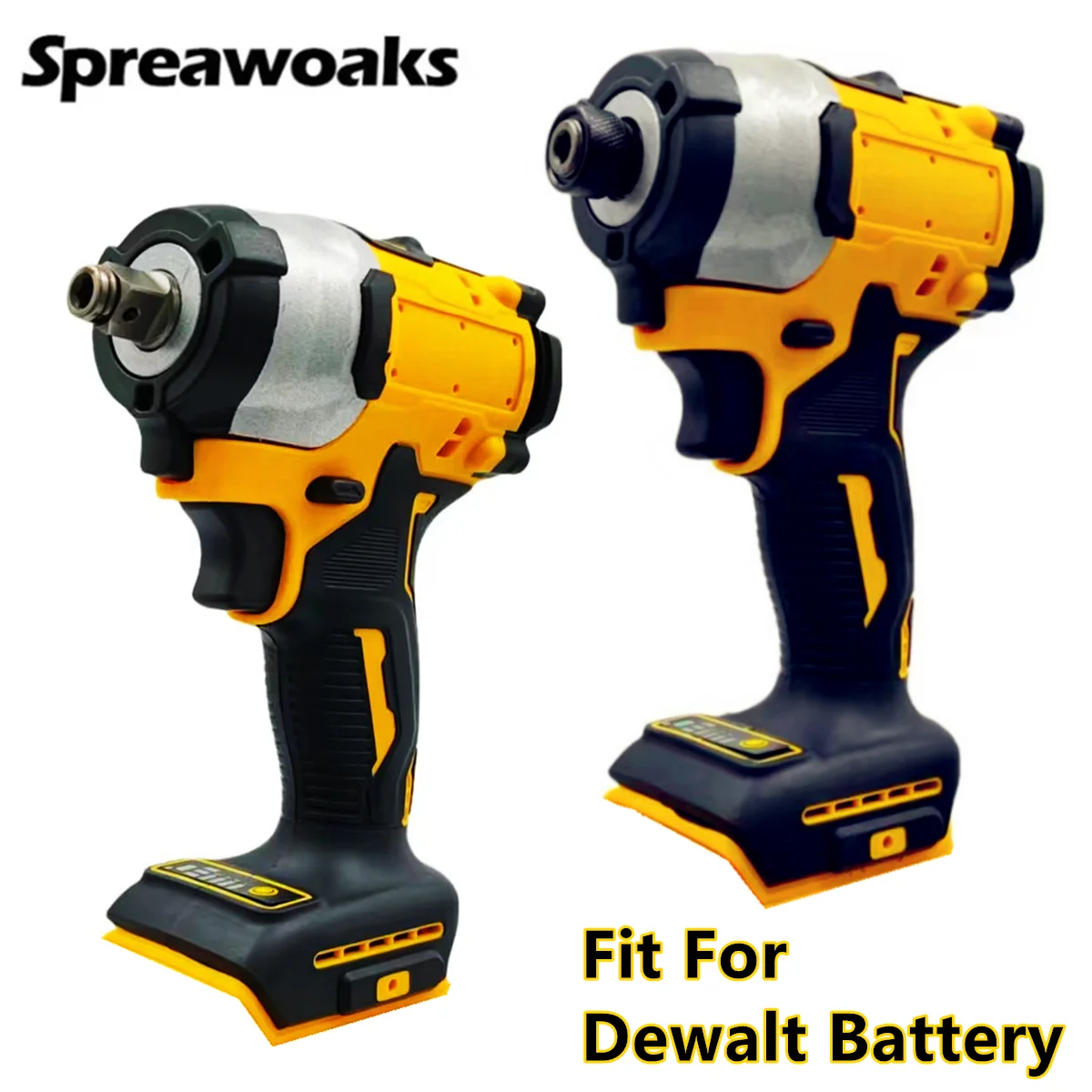 2 Stype Avvitatore A Percussione Senza Spazzole/Avvitatore A Percussione Cacciavite Elettrico A Batteria 4 Marce Utensili Elettrici Per Batteria Dewal