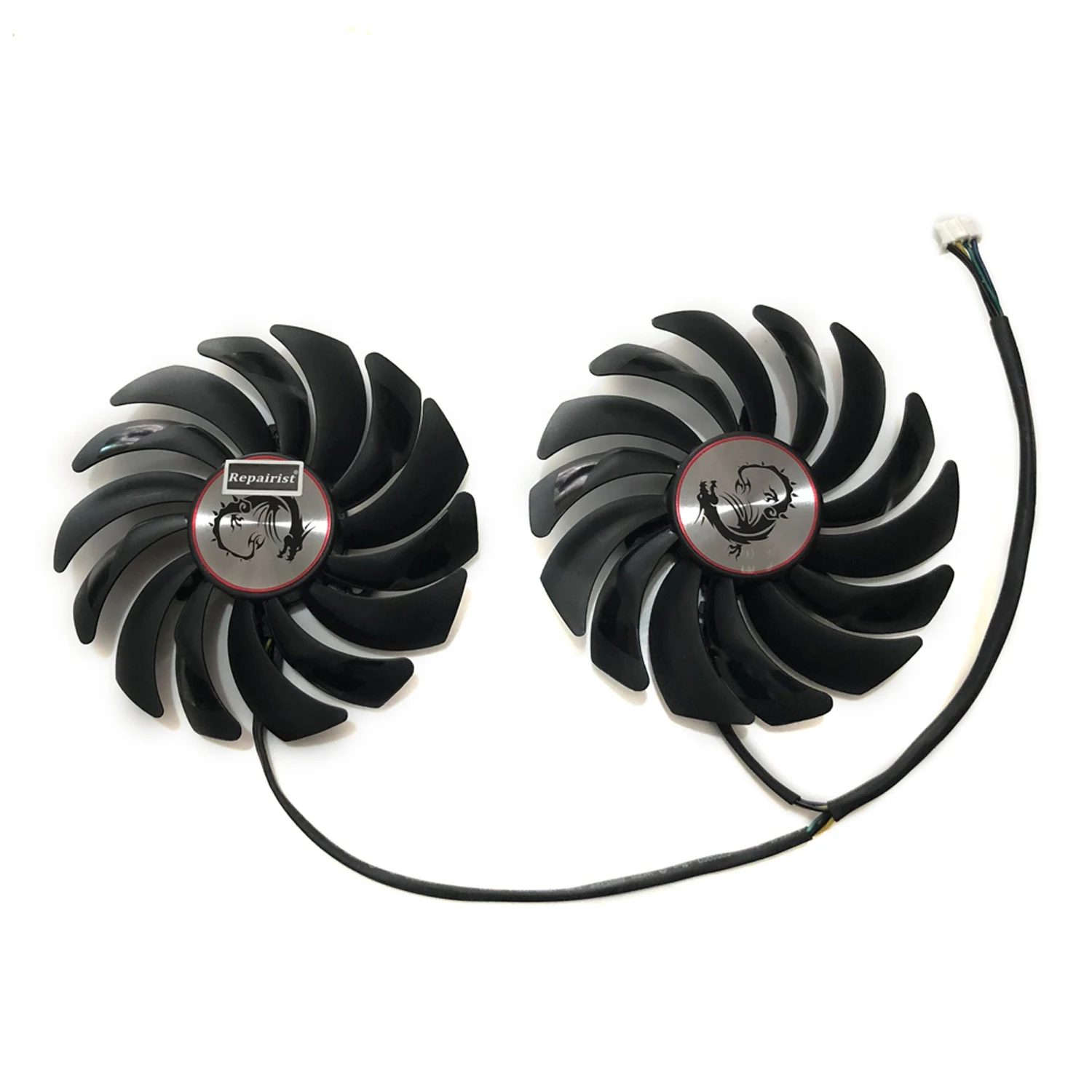 2 Pz/Set Ventola Di Raffreddamento Della Scheda Video,Raffreddamento Gpu,Per Msi Rx580 Gaming,Msi Rx570 Gaming,Msi Rx480 Gaming,Msi Gtx1080Ti Gaming,P