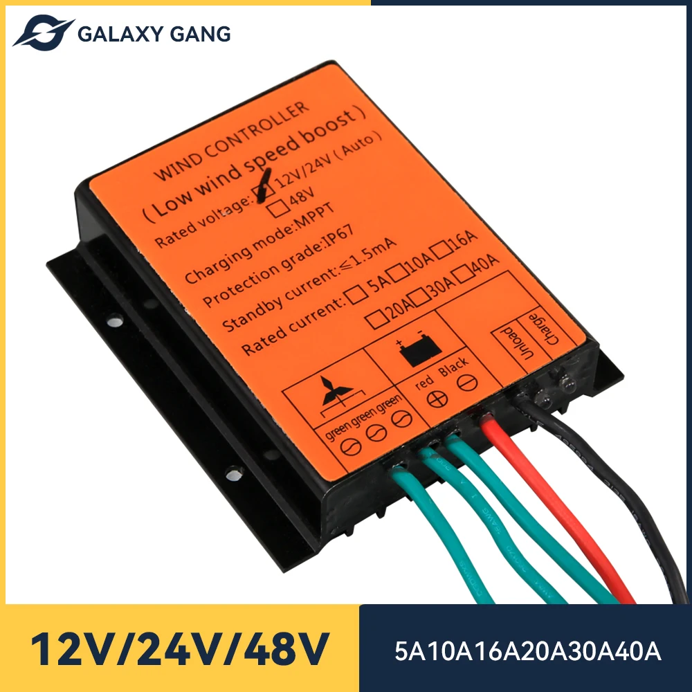Regolatore Di Carica Mppt Per Turbina Eolica Per Generatore 12V 24Vauto 48V Regolatore Di Velocità Del Vento Per Generatore Eolico Trifase