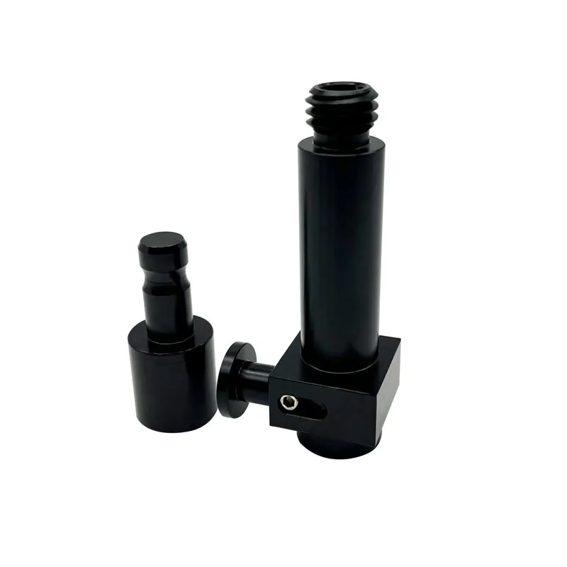 Nuovo Adattatore A Sgancio Rapido Per Trimble Leica Total Station Gps Seco Prism Pole Black