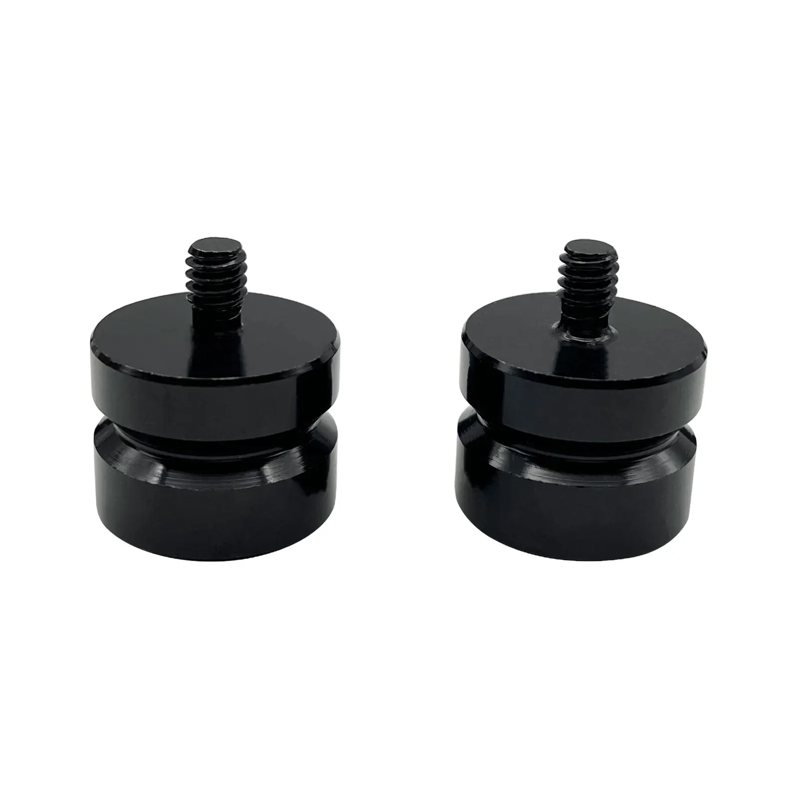 2 Pz Alluminio 20Mm 1/4 "Filettatura Mini Adattatore Prisma Per Leica Trimble Sud Totale Stazioni Di Rilevamento