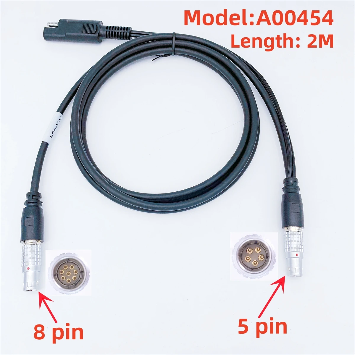 Nuovissimo Cavo A00454 (5 Pin-8 Pin) Per Leica Gnss Gps A Pacific Crest Pdl Hpb Per Leica Gps 1230