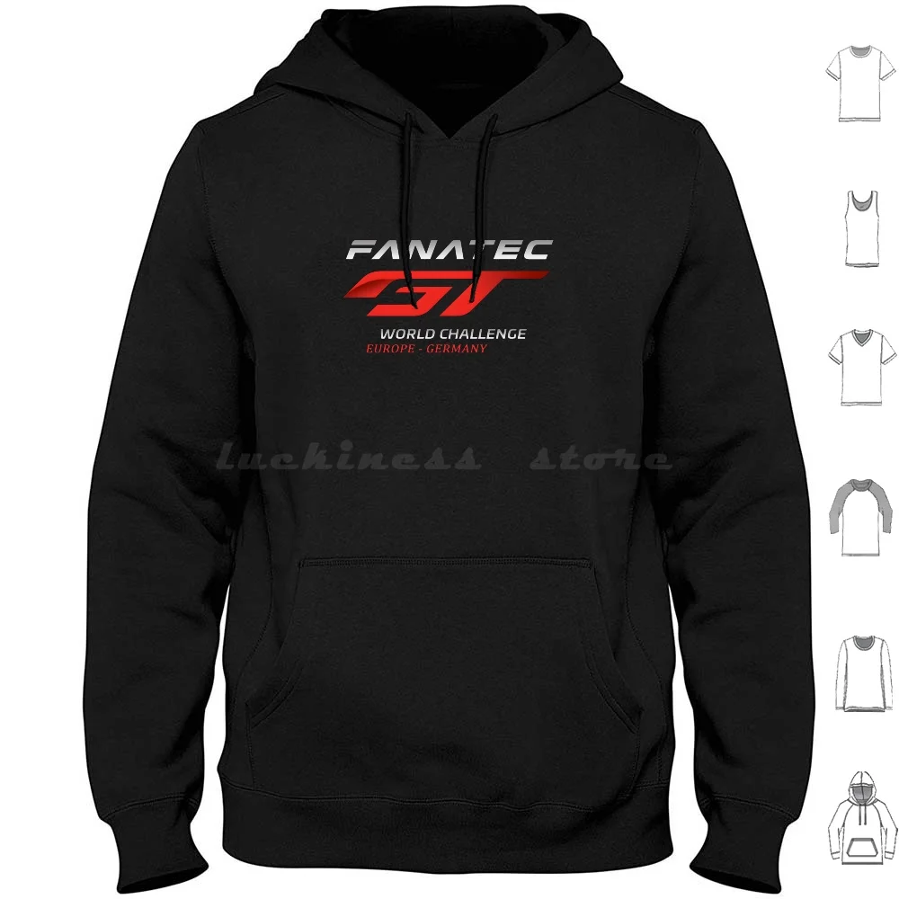 Fanatec Gt Design Felpa Con Cappuccio In Cotone Manica Lunga Sim Racing Sim Racing Rig Racing Sim Racing Simulazione Racing Sim Racing