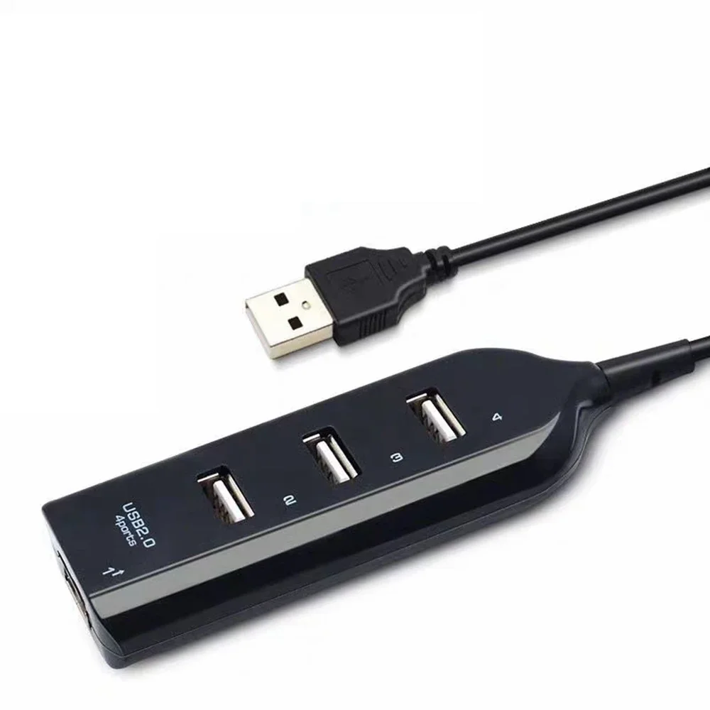Adattatore Splitter Hub Usb 2.0 Ad Alta Velocità A 4 Porte Per Pc Laptop Computer Notebook Per Windows Vista Xp 2000 98 Fe06