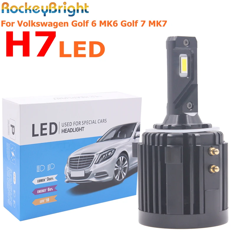 H15 Led Car Led Lampadina Per Fari Fendinebbia Canbus 6000K K5C Auto Led Faro H7 Luci A Led Per Vw Golf 6 Per Golf 7