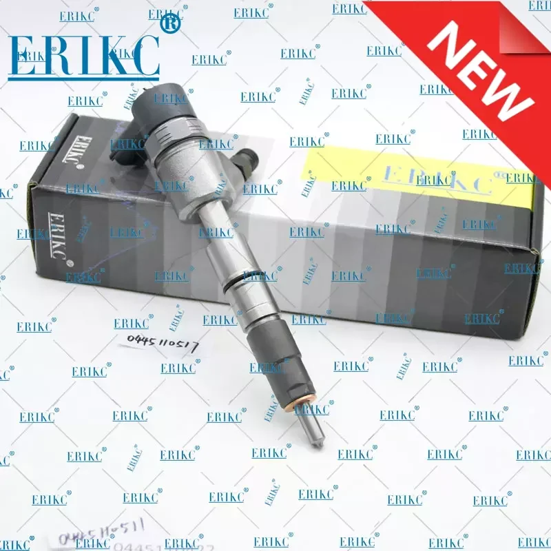 Erikc 0 445 110 517 Ricambi Auto 0445110517 Iniettore Common Rail 0445 110 517 Ugello Di Iniezione Diesel Carburante Parte Muslimb