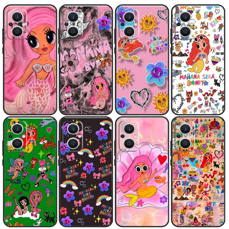 Karol G Cover Per Oppo Reno 10 Pro 8T 2Z 4Z 5Z 4 5 6 7 8 Lite Oppo Find X6 X5 X2 X3 Pro Lite Case