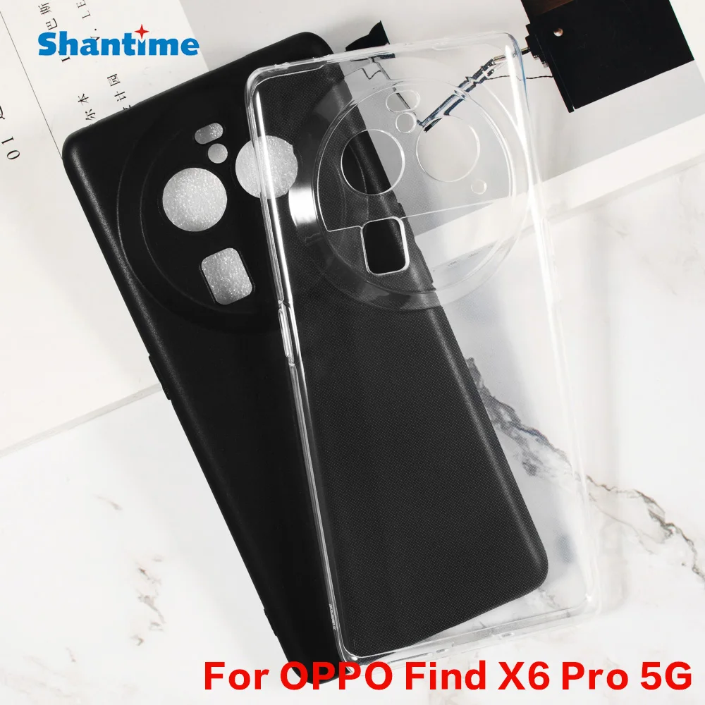 Per Oppo Find X6 Pro 5G Gel Pudding Custodia Protettiva In Silicone Per Telefono Per Oppo Find X6 Pro 5G Custodia Morbida In Tpu