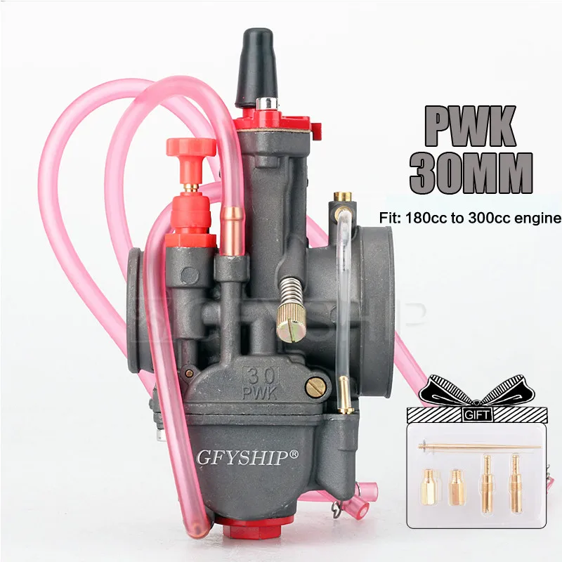 Universale 24Mm 26Mm 28Mm 30Mm 32Mm 34Mm Pwk Carburador Moto Carburatore Per Keihin Mikuni Dellorto Koso Con Power Jet