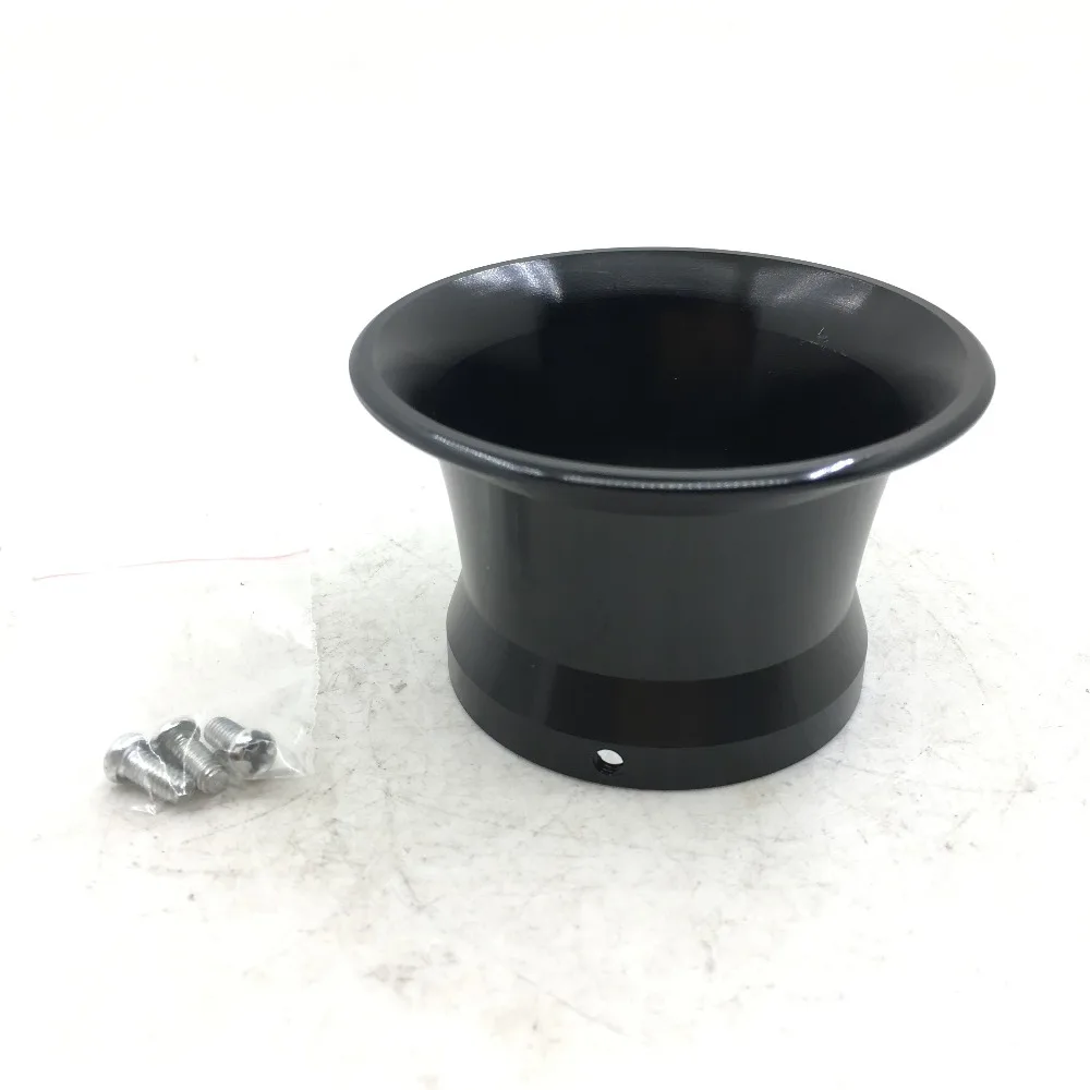 Sherryberg Billet 2 "Speed Stack Fit Keihin Tm Pe 28 Pwk Oko 30 Aspirazione Carburatore 50Mm Colore Nero