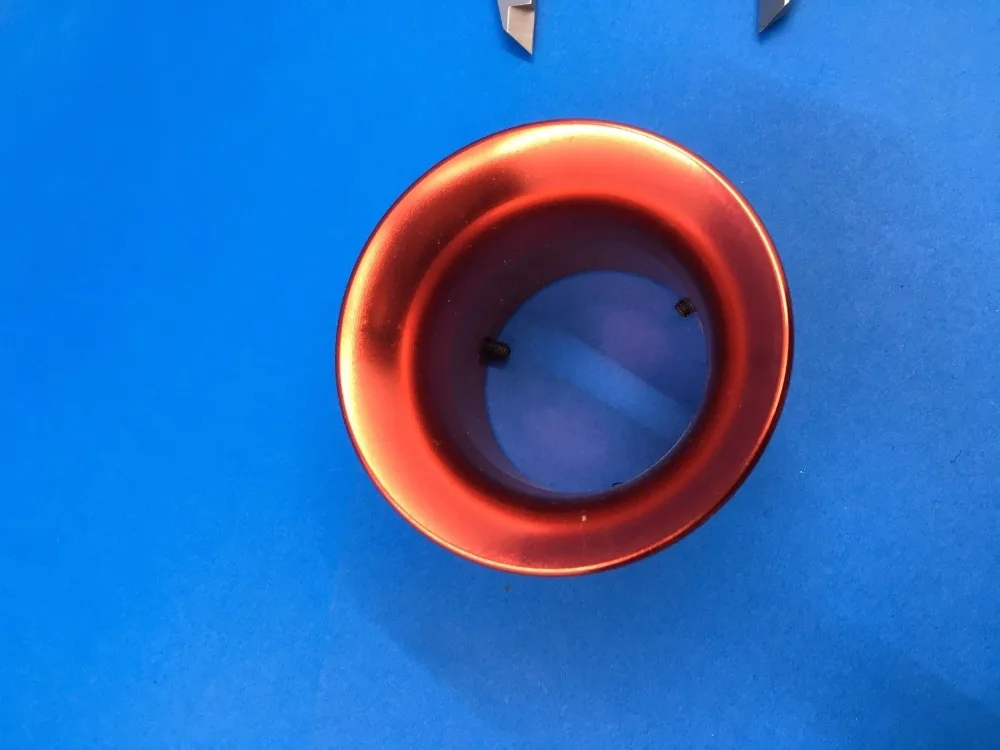 Spedizione Gratuita Billet 2 "Velocity Stack Per Keihin Pe 28 Per Pwk Oko 30 Tm Carburatore Aspirazione 50 Millimetri Rosso