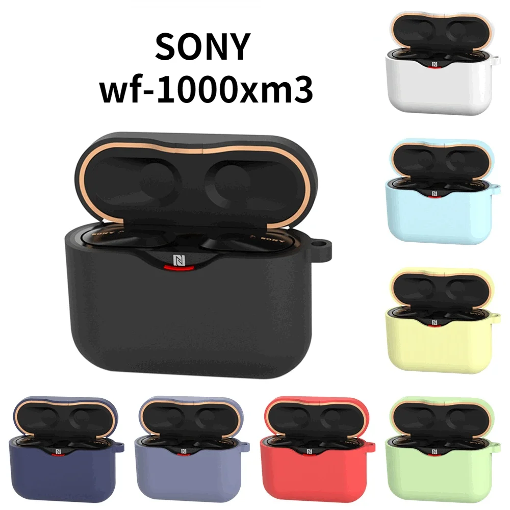 Adatto Per Sony Wf-1000Xm3 Auricolare Copertura Protettiva Semplice Sony Wireless Bluetooth Auricolare Ricarica Compartimento Soft Shell