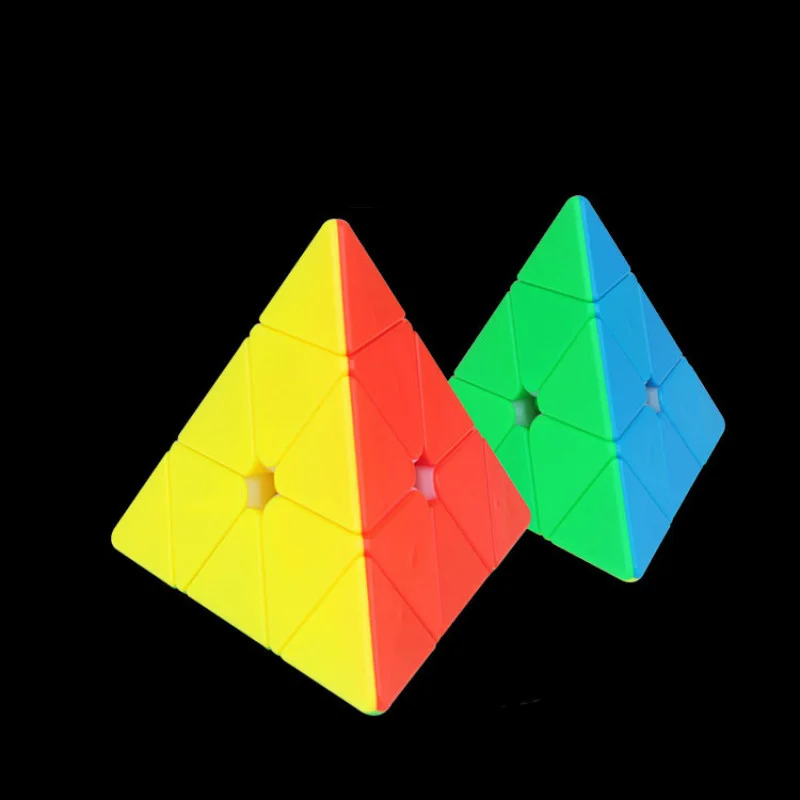 Yu Xin Small Magic Pyramid Magic Neo Cube Three Steps Triangle 3 Order Children Educational Toys For Children Cubo Magico