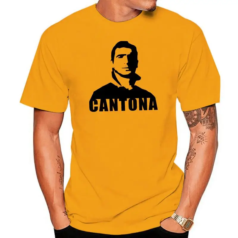 Cantona The King Man Utd T Shirt Tshirt Felpa Con Cappuccio Felpa Cool Casual Pride T Shirt Uomo Unisex New Fashion Tshirt Taglia Allentata