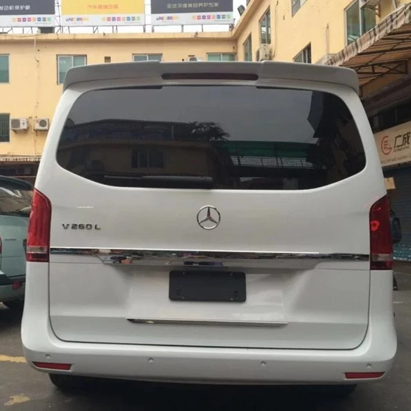 Per Benz Vito V260 V-Class Spoiler Abs Materiale Car Rear Wing Unpaint Colore Spoiler Posteriore Per Benzvito V260 V-Class Spoiler