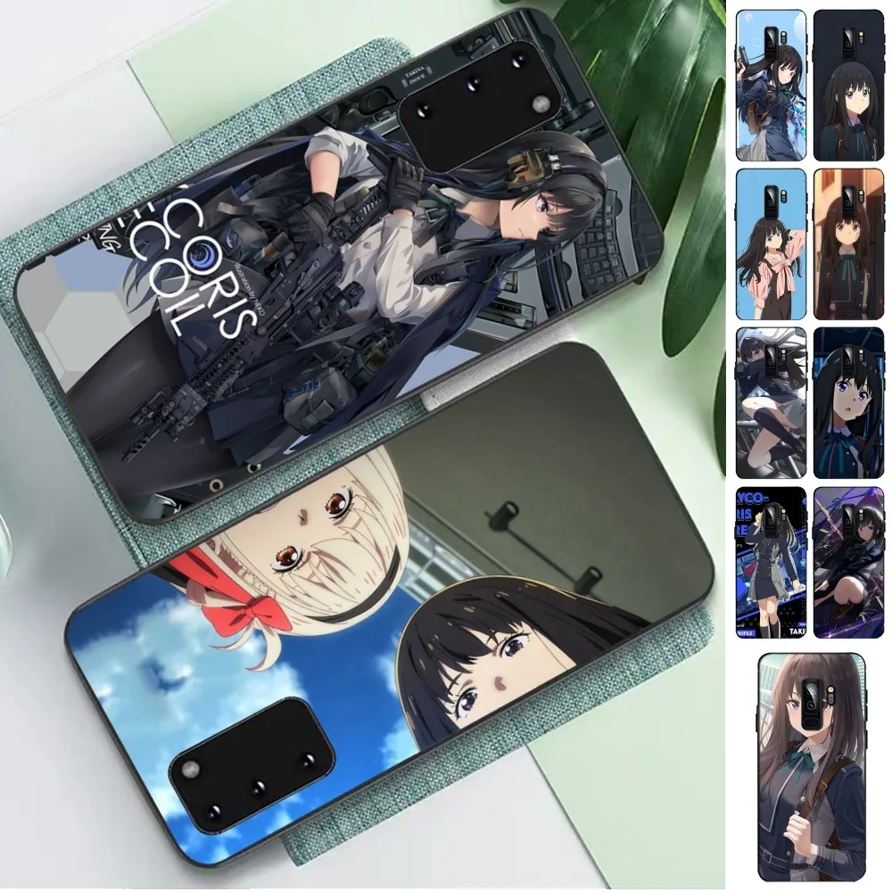 Anime Lycoris Recoil Inoue Takina Custodia Per Telefono Per Samsung S 9 10 20 21 22 23 30 23Plus Lite Ultra Fe S10Lite Fundas
