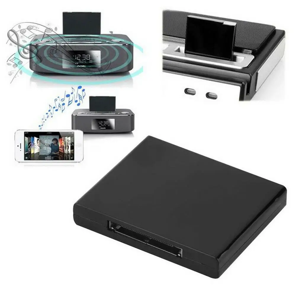 30Pin Dock Docking Station Speaker Bose Sounddock Bluetooth V2.0 A2Dp Musica Ricevitore Audio Adattatore Per Iphone Ipod