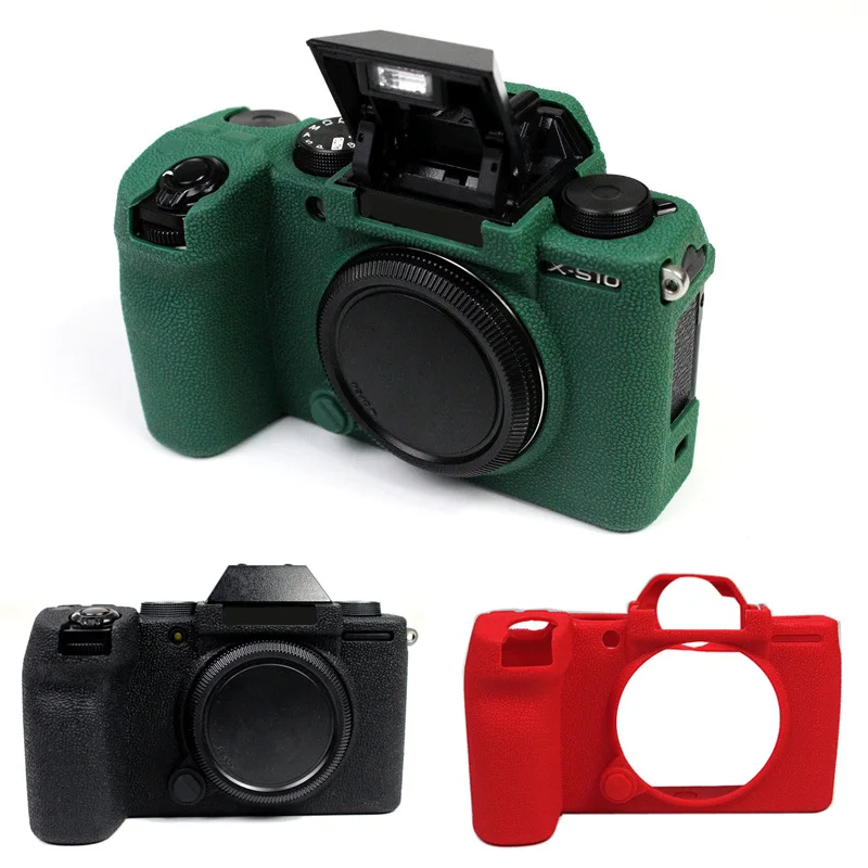 Per Fuji X-S10 Fujifilm Xs10 Custodia Morbida In Silicone Per Fotocamera