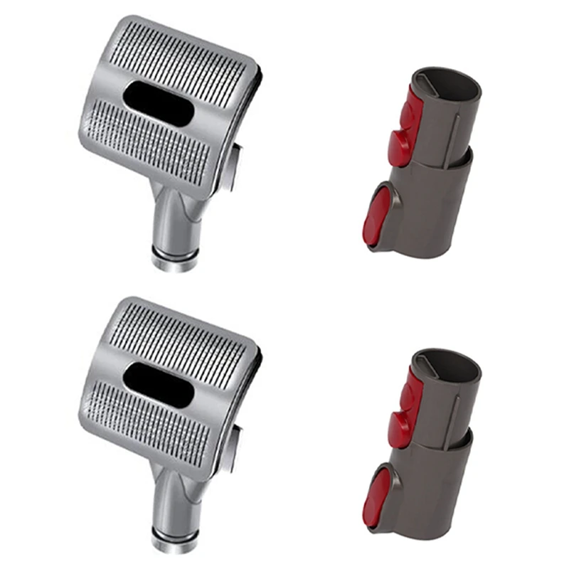 2X Groom Tool Dog Pet Attachment Brush Per Dyson V6 V7 V8 V10 V11 Dc24 Dc25 Dc35 Dc41 Dc62 Dc65 Aspirapolvere