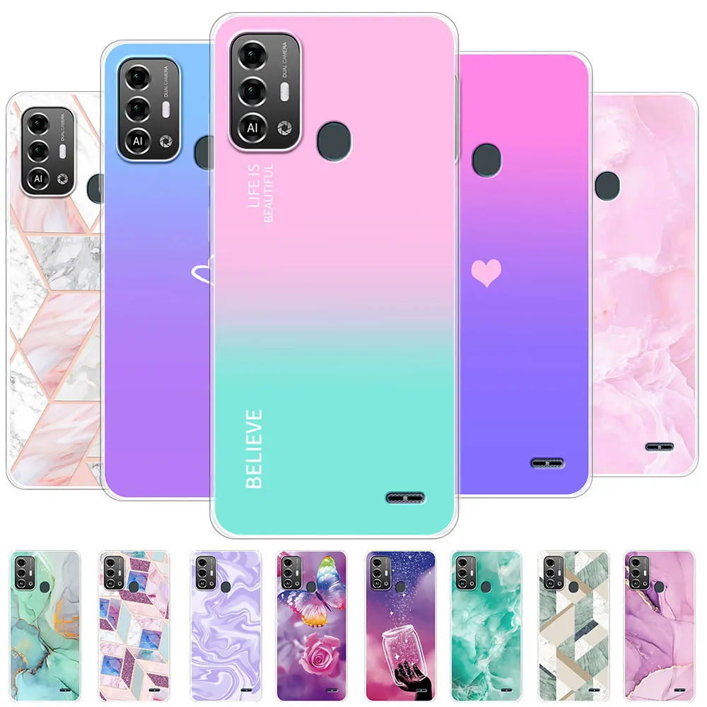 Per Zte Blade A53 Pro Custodia Morbida In Silicone Trasparente Coque Per Zte Blade A53 Pro Custodia Per Telefono Per Zte Blade A53 Pro Funda