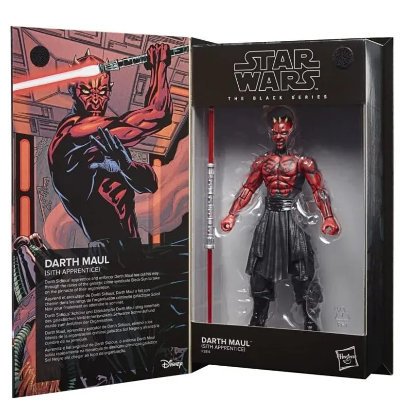 Star Wars The Black Series Darth Maul Asoka Mandalorian Storm Trooper Finn Action Bocatan Figure 6 Pollici Modello Da Collezione Giocattolo