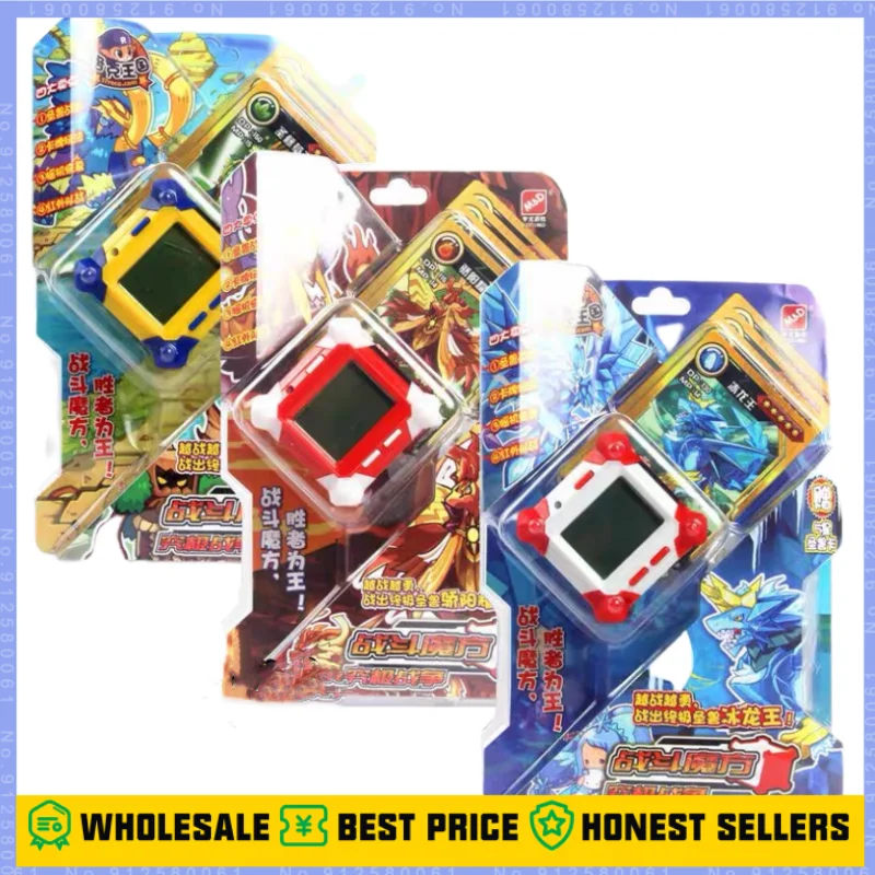 Hot Tamagotchi Electronic Pets Menglong Locke Kingdom Battle Cube Game Machine Ultimate War Sun Shiner Ice Toys Regali Anime