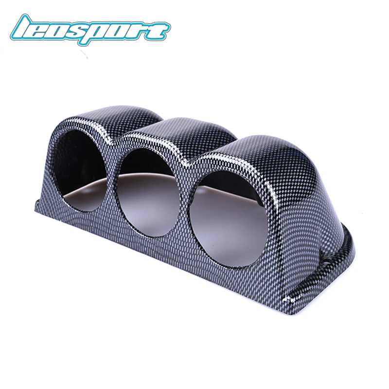 Universal Car Auto 3 Triple Hole Dash Gauge Meter Pod Mount Holder Dash Pod Mount Holder 60Mm/2 Pollici