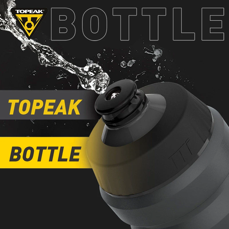 Topeak Tpr Ugello Bpa-Free Road Cycling Water Bottle Jet Valve Squeezable 650Ml 750Ml Sport All'Aria Aperta Water Bidon Bicicletta Bottiglia