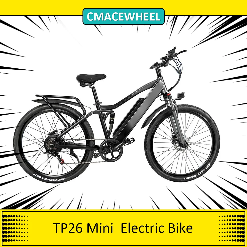 Cmacewheel Tp26 Mini Bici Elettrica 29*2.25 ''Cst Pneumatico 750W Motore 17Ah Batteria Adult City Ebike 40-45 Km/H Velocità Massima 150Kg Carico