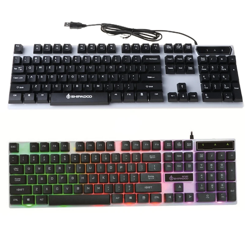 Tastiera Da Gioco Meccanica Tastiera Cablata Per Pc Computer Portatile (104 Per Drop Shipping