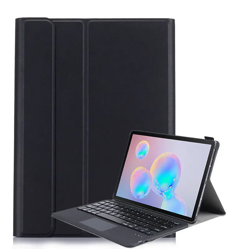 Touch Pad Smart Cover Bluetooth Keyboard For Samsung Galaxy Tab A 10.1 T510 T515 Sm-T515/T510 Tablet Bluetooth Keyboard Case