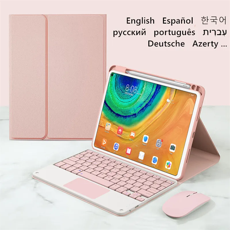For Ipad Mini 6 Case For Ipad Mini 6 2021 8.3 Inch Smart Wireless Touchpad Trackpad Keyboard Mouse For Ipad Keyboard Stand Cover