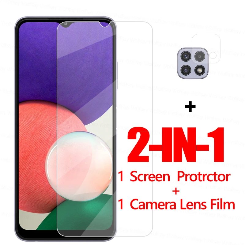 Pellicola Salvaschermo 2.5D Per Samsung Galaxy A22 5G Vetro Per Samsung A22 5G Pellicola Protettiva In Vetro Temperato Per Samsung A22 5G