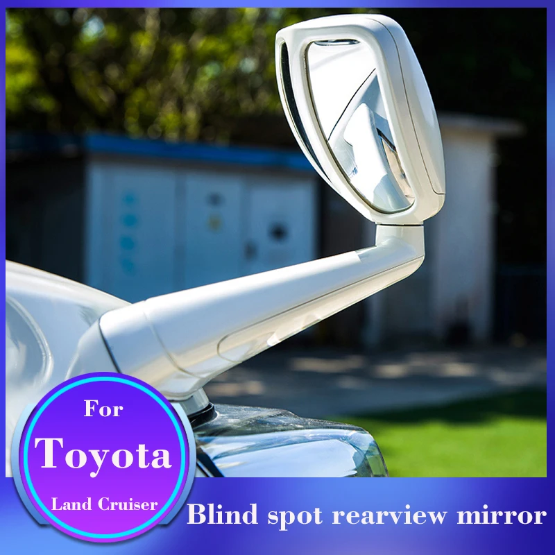 Per Toyota Land Cruiser Blind Spot Specchietto Retrovisore Prado Fender Blind Spot Mirror Car Styling Sand Board Mirror Accessori