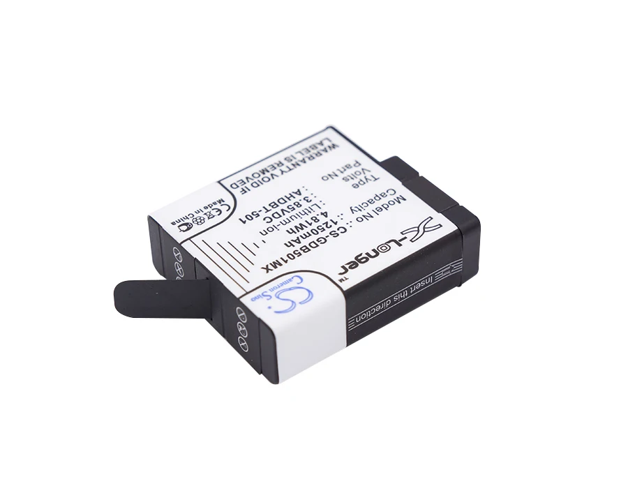 Batteria Della Fotocamera Per Aabat-001 Aabat-001-As 601-10197-00 Hero 7 Hero 7 Black Hero 2018 Hero 6 Black Hero 5 Black Chdhx-701