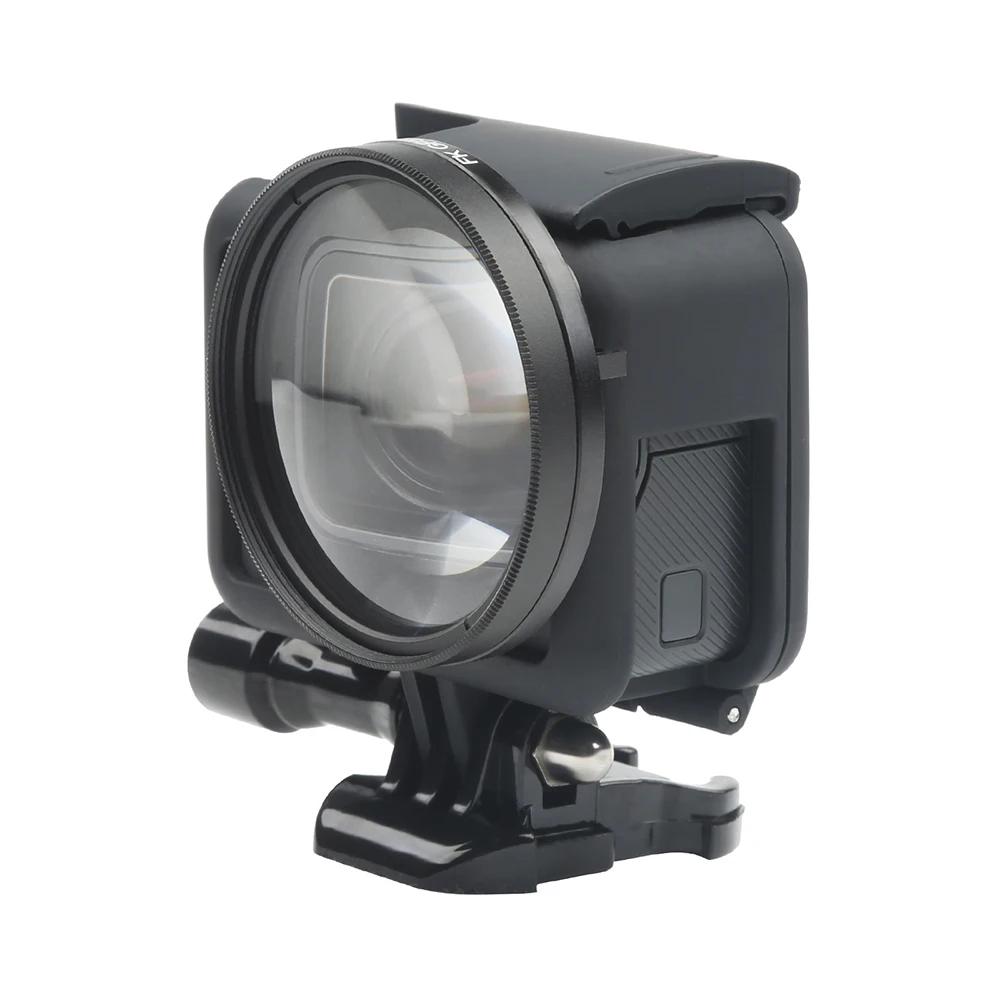 Ingrandimento Obiettivo Macro 10X Primo Piano Filtro Macro Per Gopro Hero 5 6 7 Nero Action Camera Filtro Obiettivo Accessori Fotografici