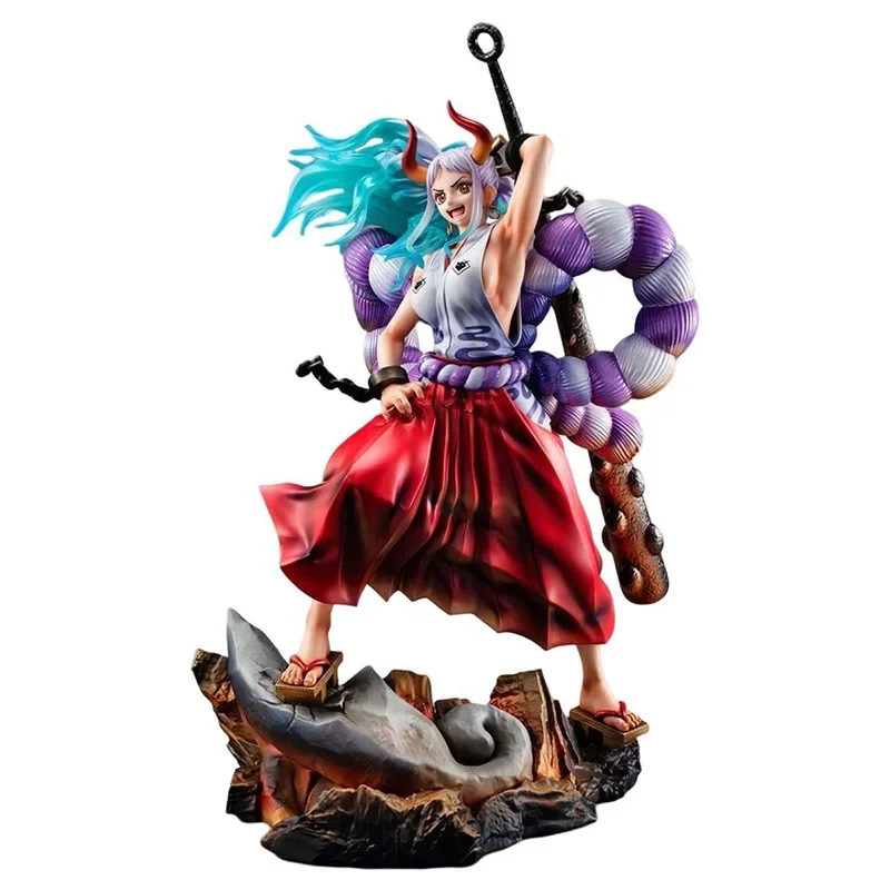 Anime Yamato One Piece Figures Gk Kaidou Figlia L'Isola Di Ghost Girl Yamato Action Figures Wano Country Pvc Model Toys
